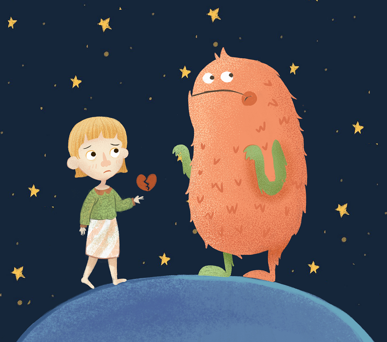 小怪兽的小星球（图ZMTYzNTI1NjA4） - 创作习作 - 站酷设计师Vivimiu原创素材 - 站酷ZCOOL