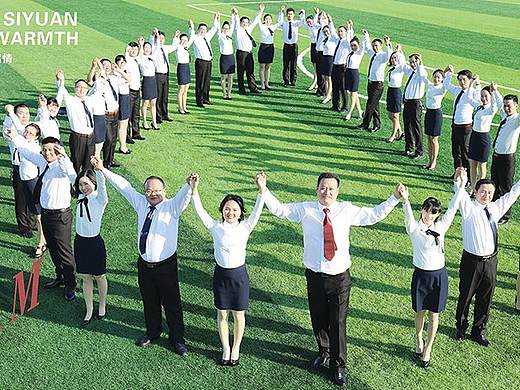 茶陵思源笑脸墙形象墙拍摄|学校品牌形象教师团队拍摄