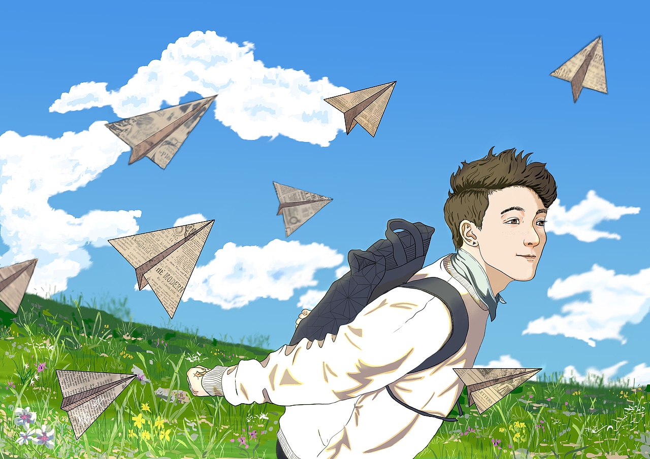 画一个自己（图ZMTg3MjY2ODg0） - 创作习作 - 站酷设计师鹿燃原创素材 - 站酷ZCOOL