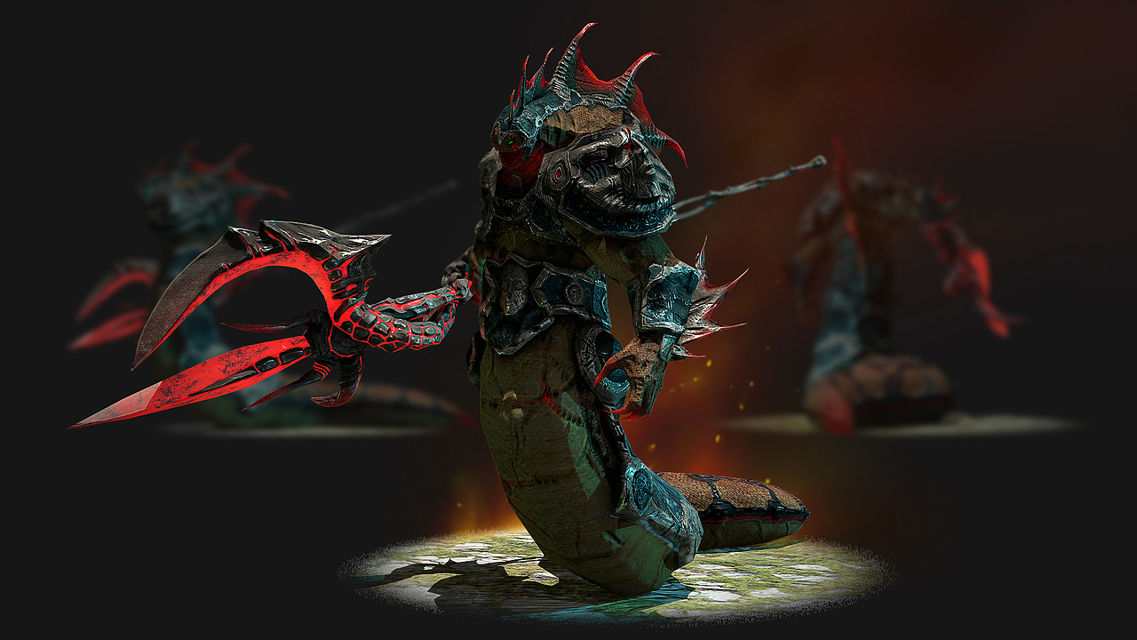 2644个面打造次时代渔人（图ZMjA0MzA3NjA=） - 人物/生物 - 站酷设计师Adam_陈原创素材 - 站酷ZCOOL