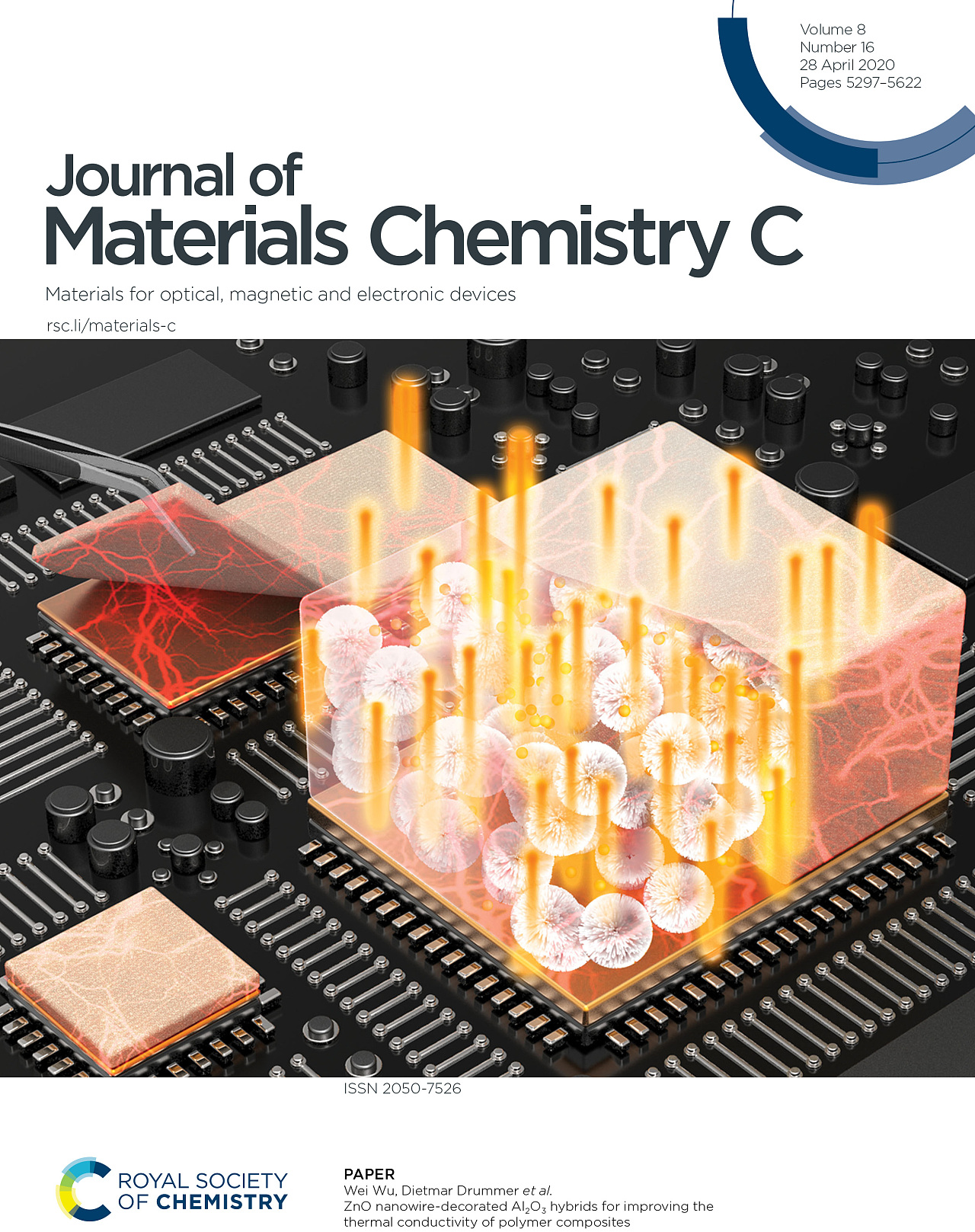 西西作品成功入选rsc旗下jmcc期刊封面