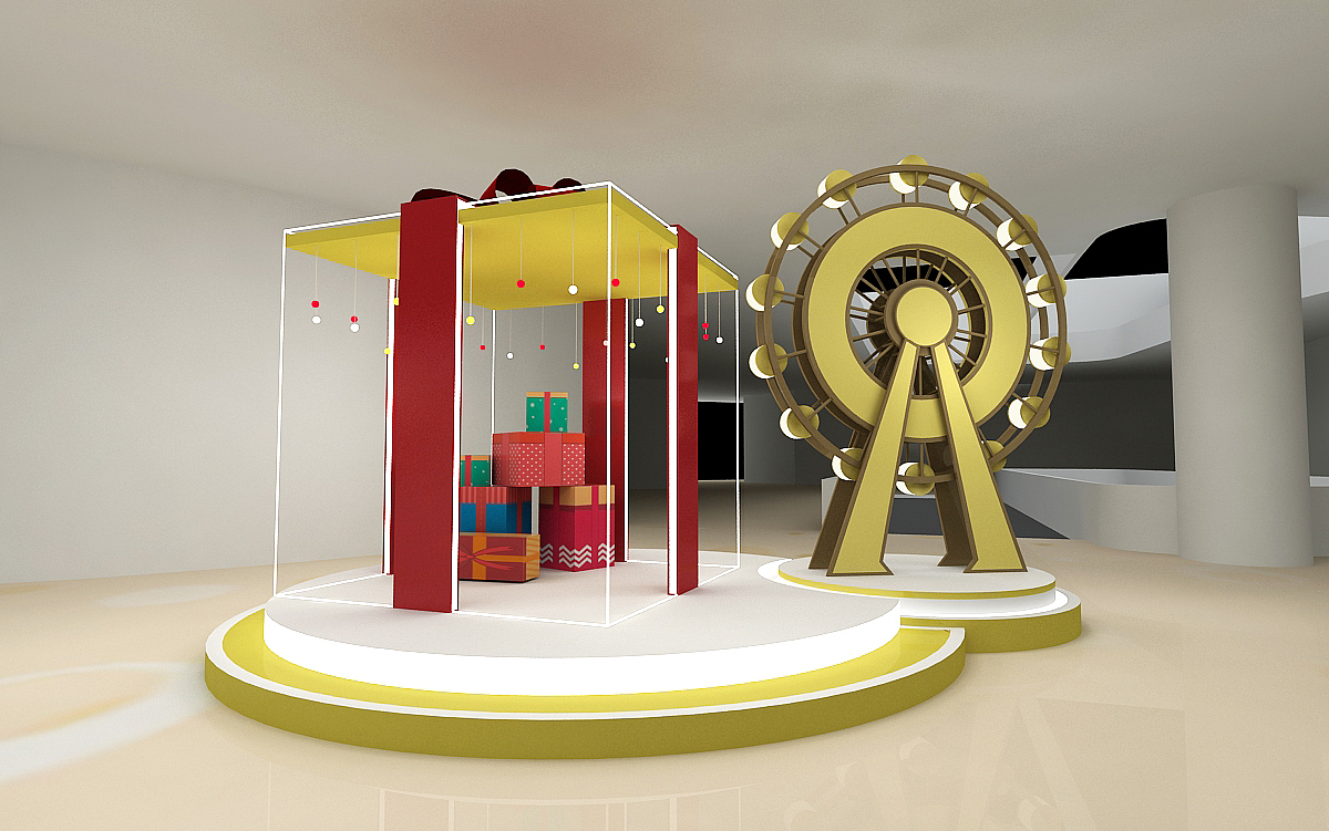 美陈效果图设计