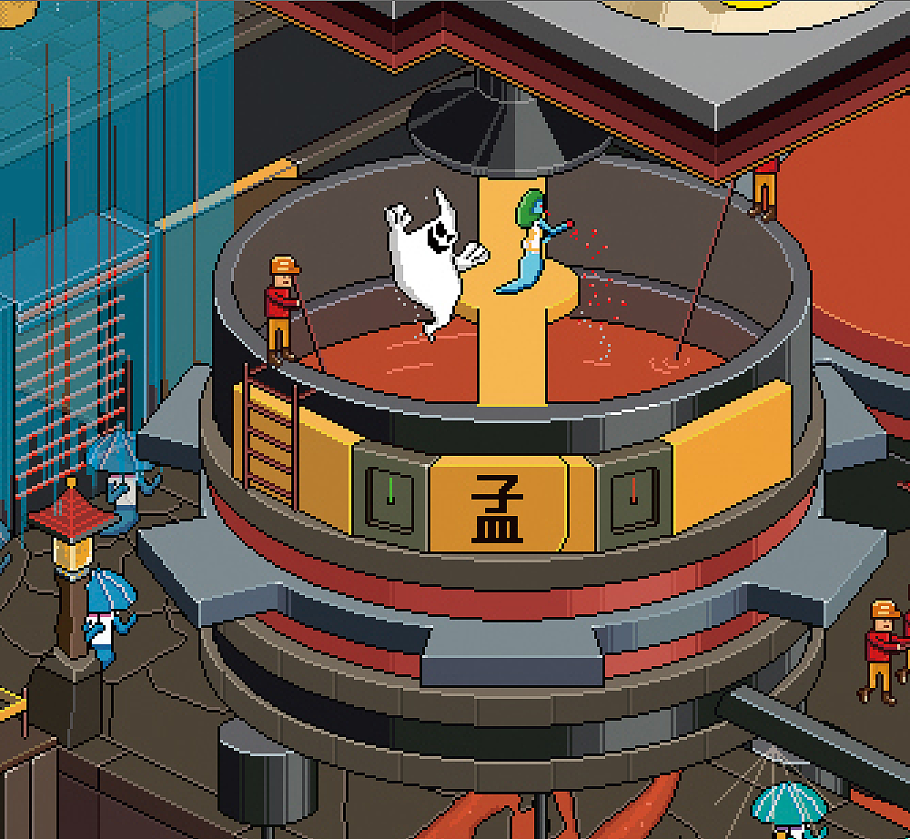 像素画《三界》