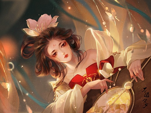 云想衣裳花想容——忘川风华录杨玉环同人