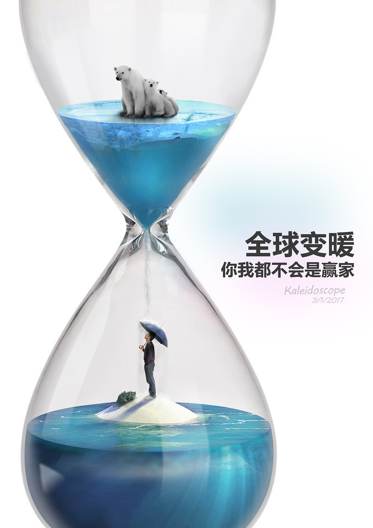 全球变暖公益环保海报