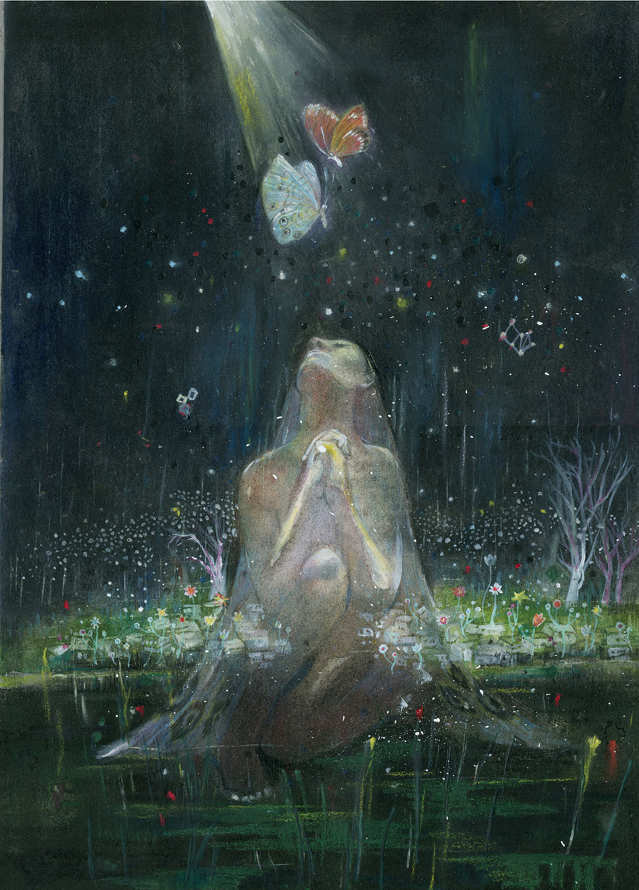 蝴蝶（图ZNTAzNzI0OTY=） - 艺术插画 - 站酷设计师叶露盈原创素材 - 站酷ZCOOL