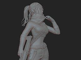 zbrush 角色