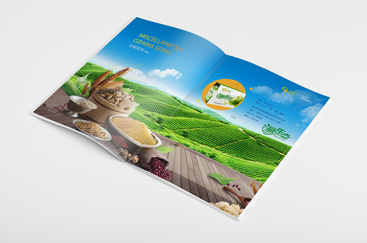 农业公司画册设计（图ZMjQyMTY3ODc2） - 书籍/画册 - 站酷设计师一峰设计原创素材 - 站酷ZCOOL