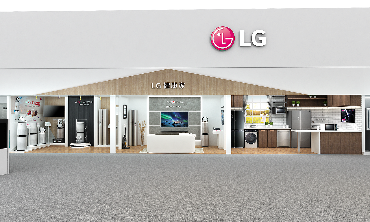 LG上海家电博览会（图ZMTM3NTU2NzY4） - 展陈设计 - 站酷设计师LIUYAGUANG原创素材 - 站酷ZCOOL