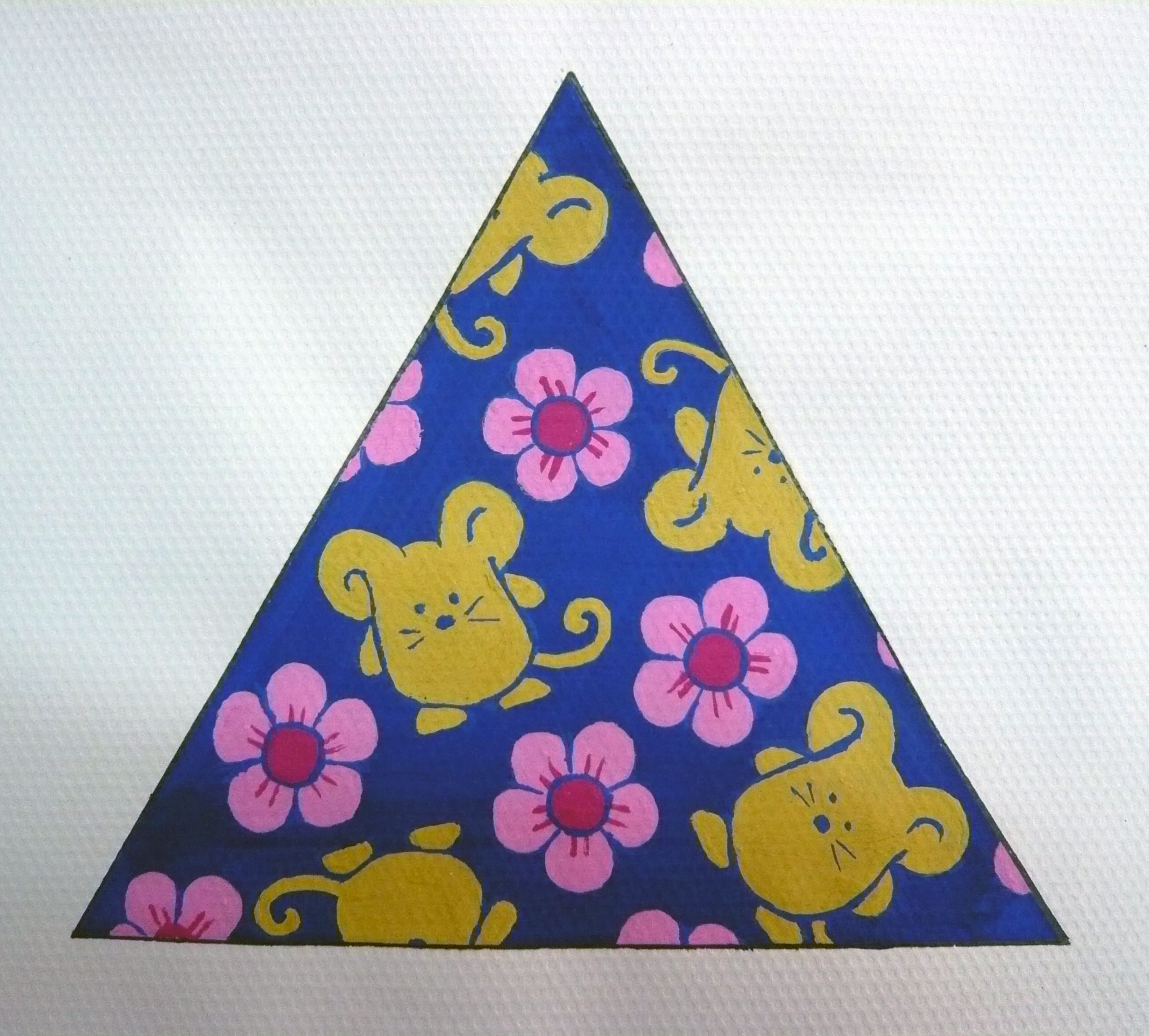 手绘作品【装饰画,图形创意】