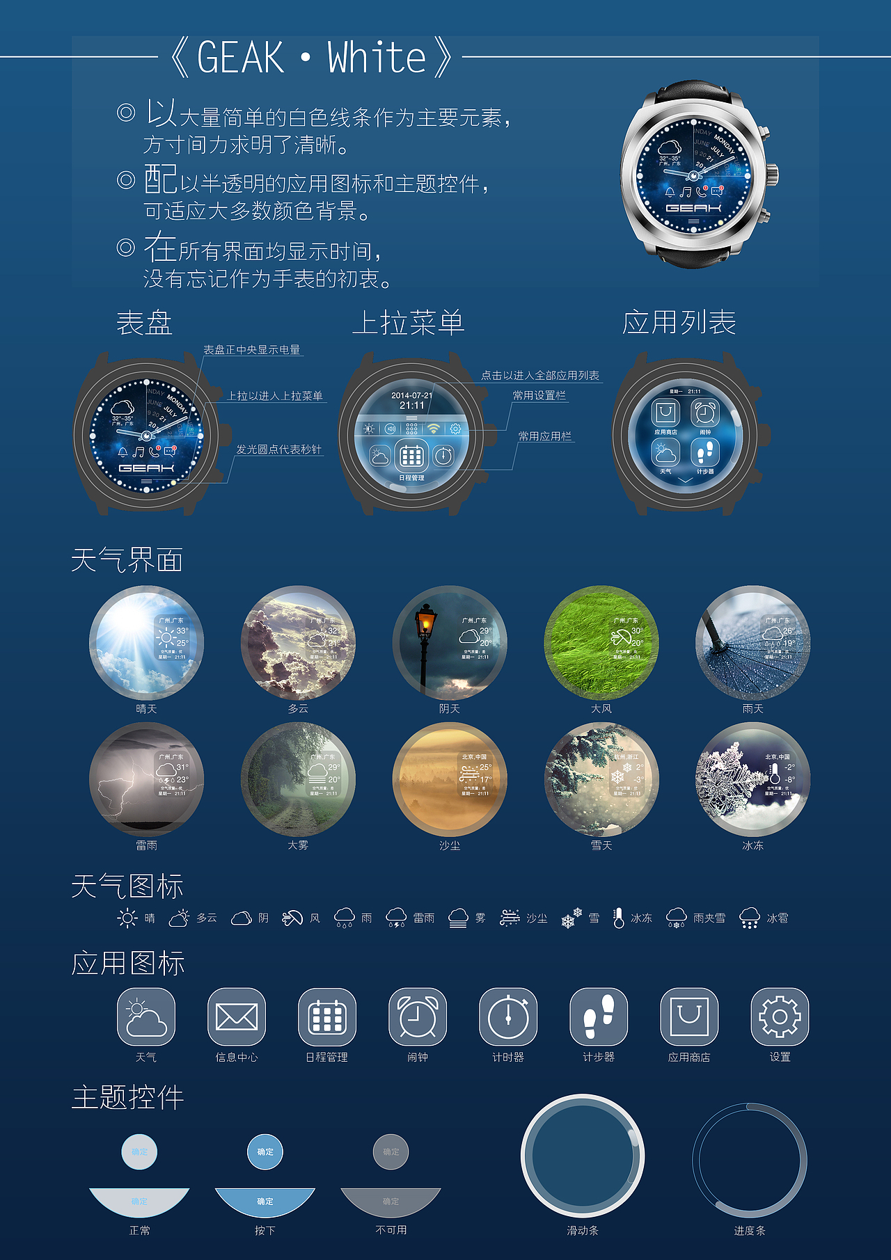 GEAK·White（图ZMTg0MzQ2NDA=） - APP界面 - 站酷设计师Vis君原创素材 - 站酷ZCOOL