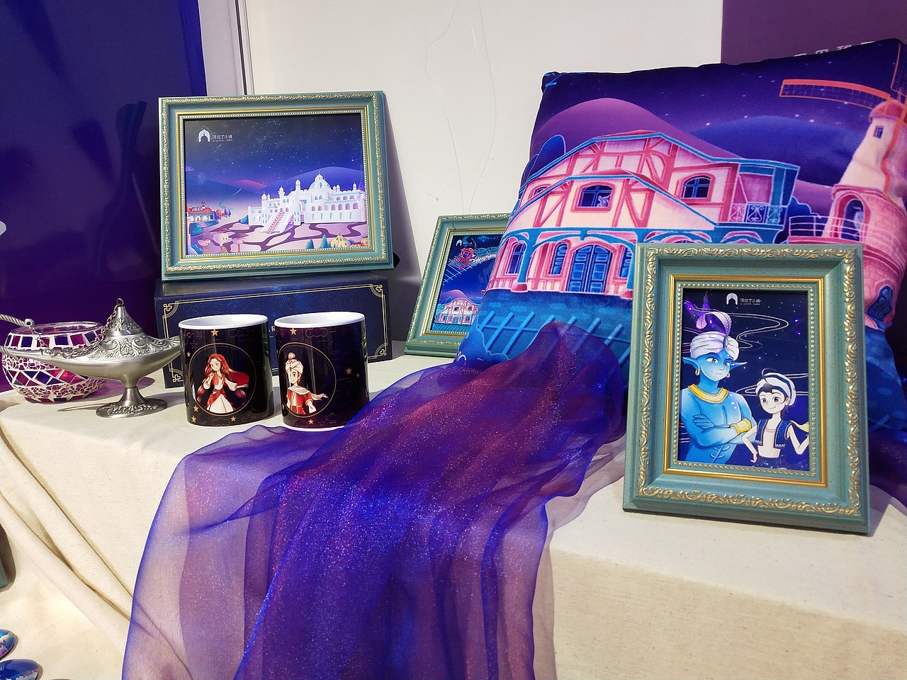 一千零一夜系列创意插画设计与运用