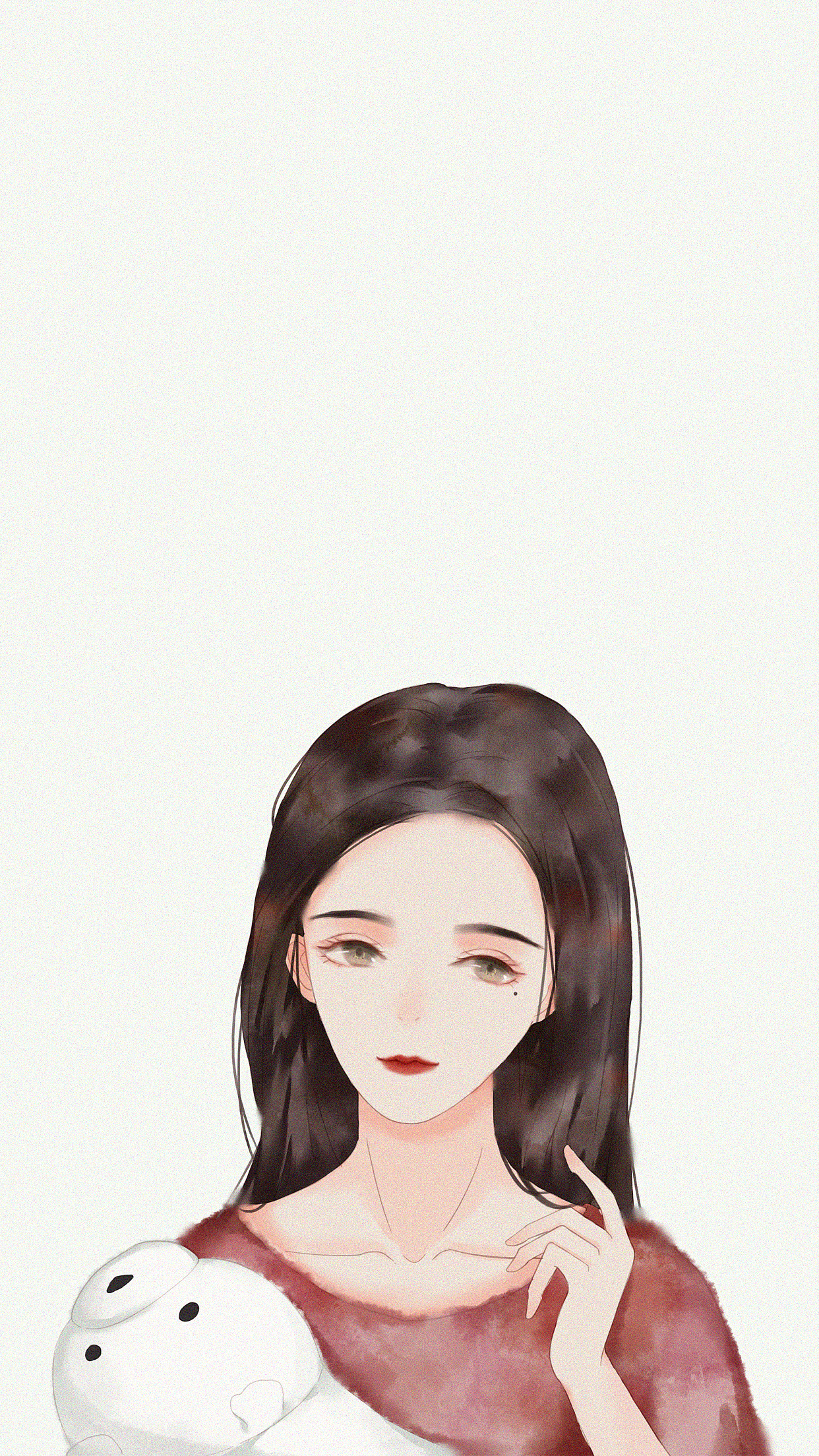 古风壁纸绘制（图ZMTU3NDYyMDAw） - 创作习作 - 站酷设计师DKC_Ruan原创素材 - 站酷ZCOOL