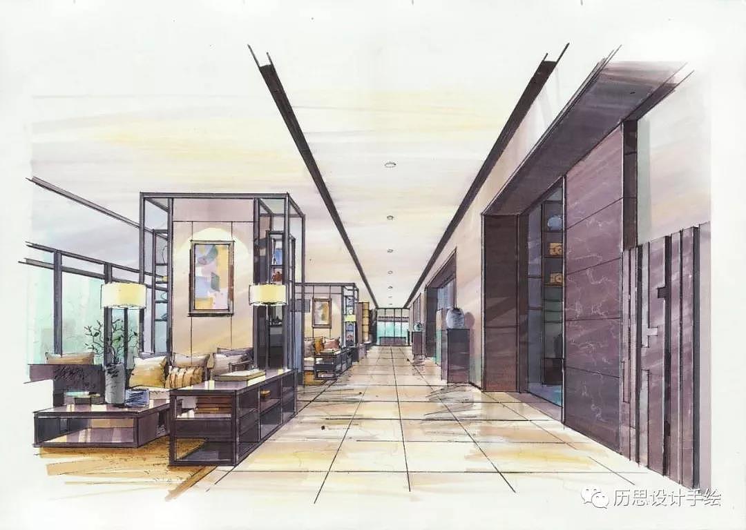 设计手绘教育培训  | 建筑丶景观丶室内丶写生作品赏析