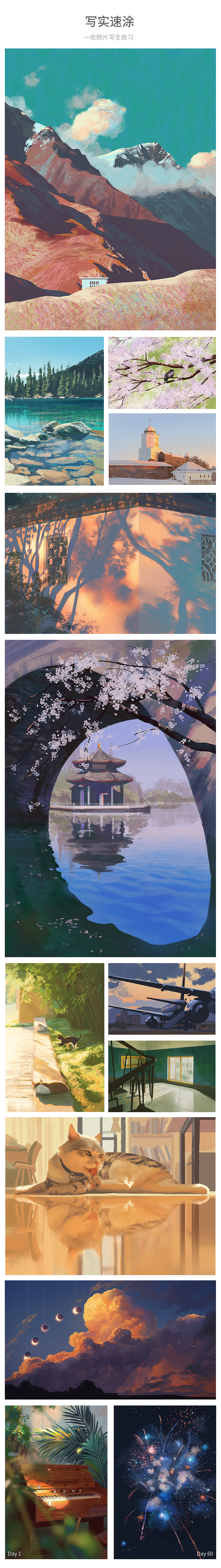 60天色彩练习总结