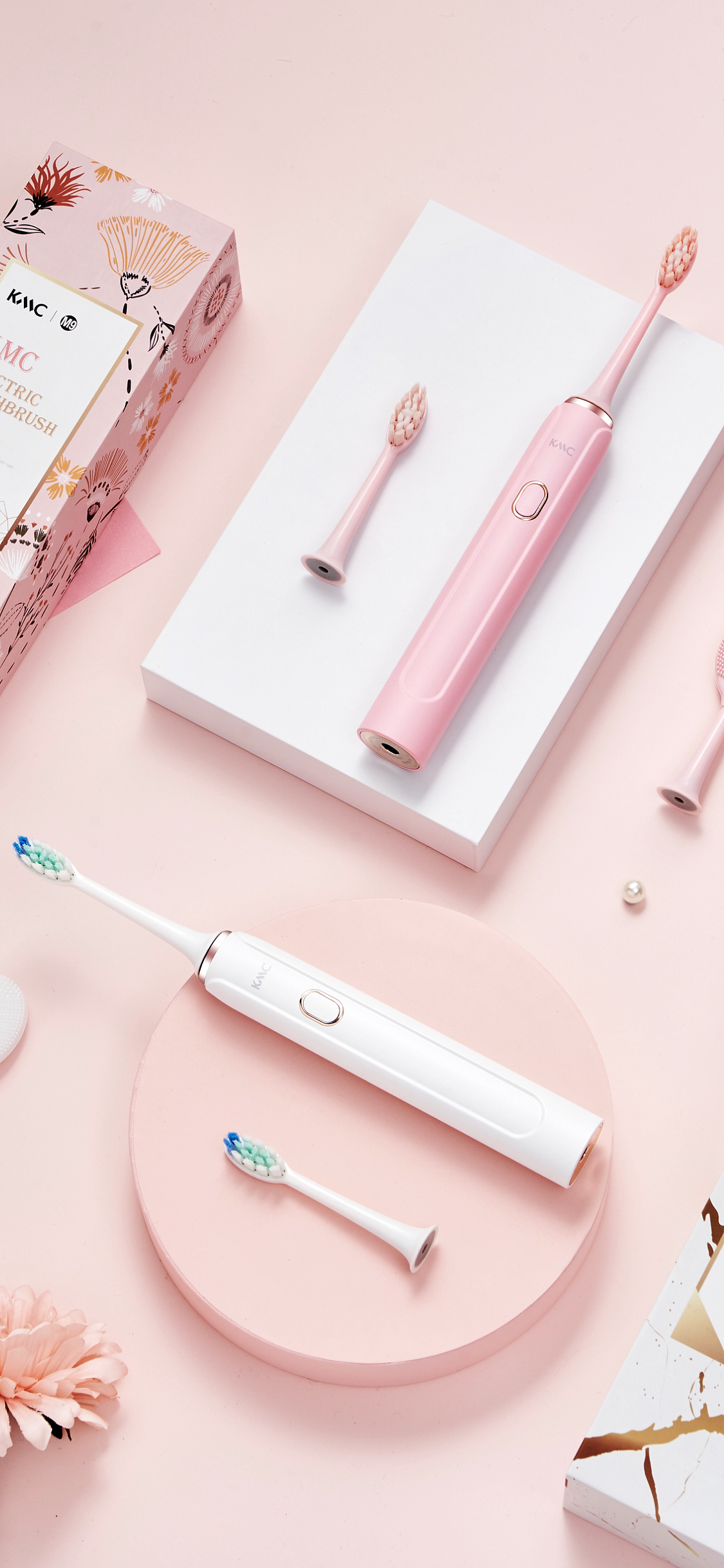 kmc 电动牙刷 少女款