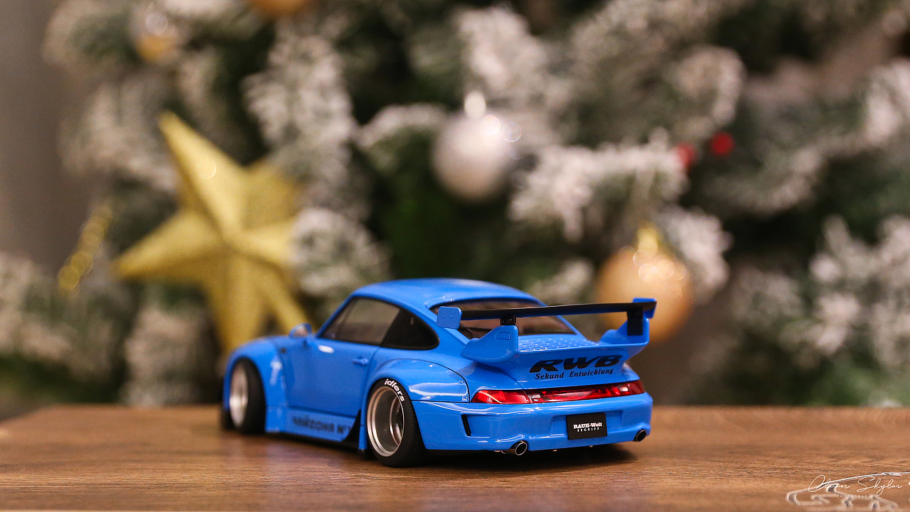 AA RWB Blue 借一波圣诞的景~