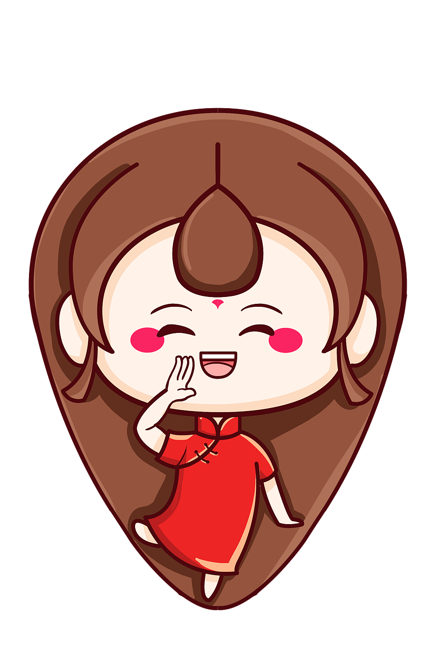 女孩吉祥物ip卡通人物