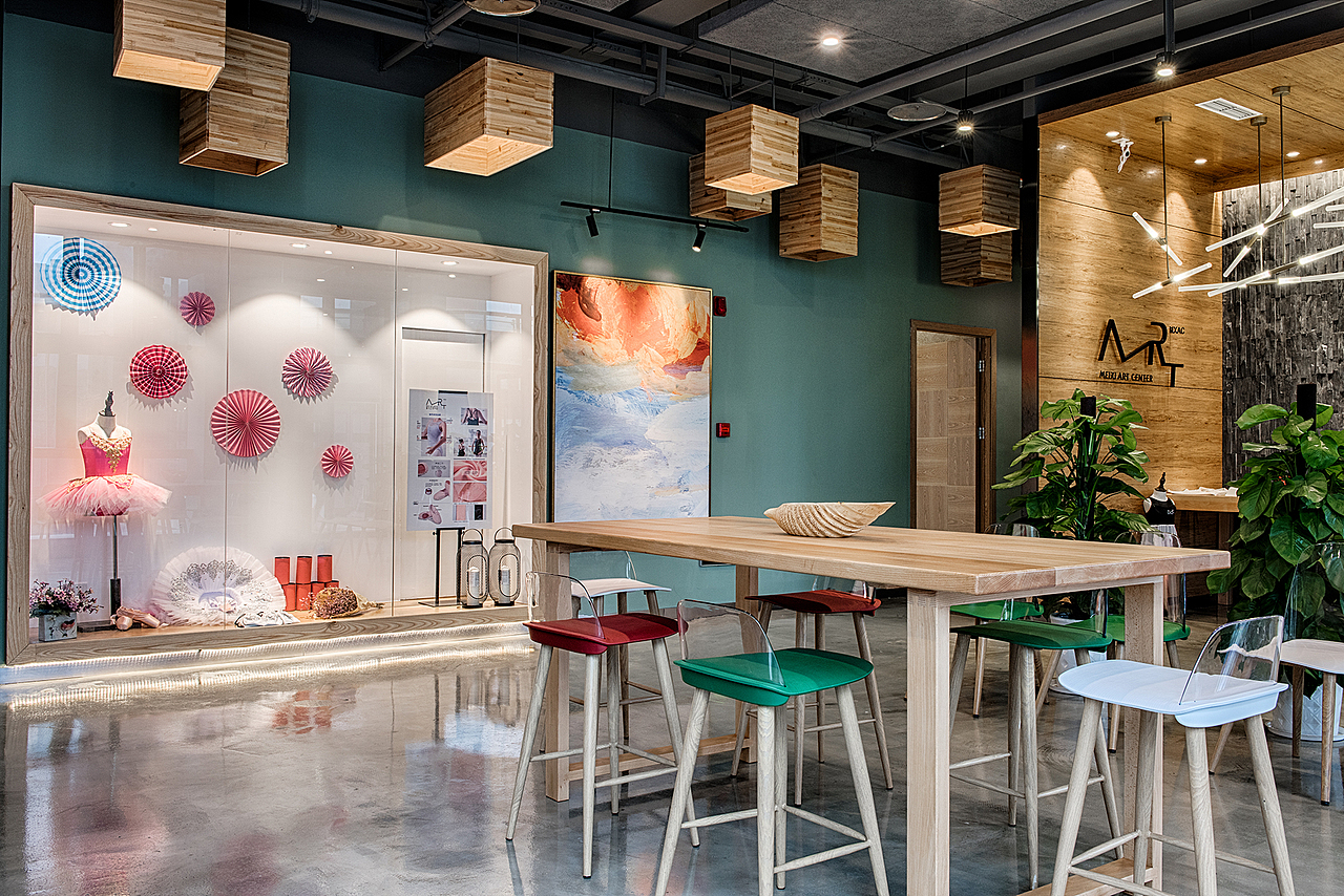 苜梵设计丨美兮艺术中心:梦想家的舞蹈室