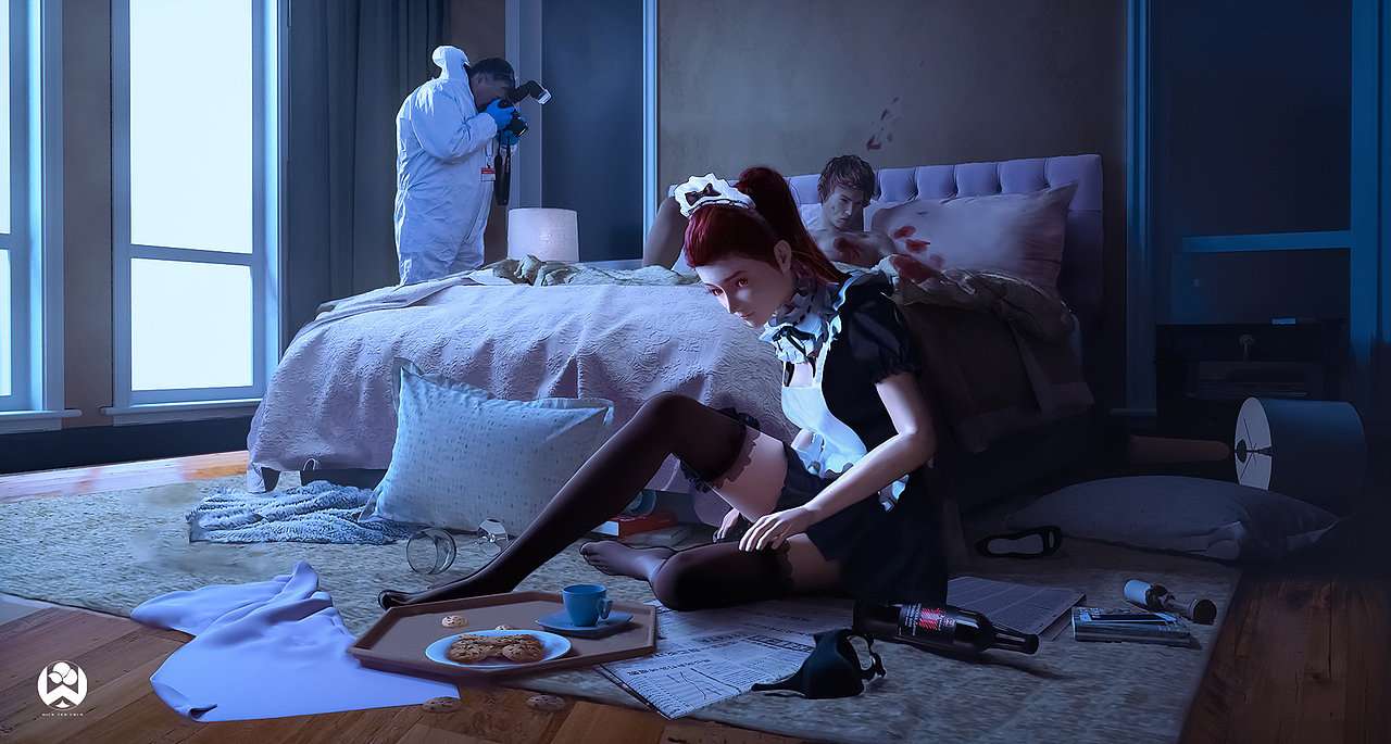 wait…（图ZMjQ1NDYxNTM2） - 概念设定 - 站酷设计师奶茶可乐加冰原创素材 - 站酷ZCOOL