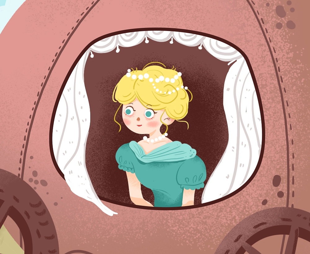 儿童插画:灰姑娘|插画|儿童插画|哇笑哈哈 - 原创作品 - 站酷 (zcool)