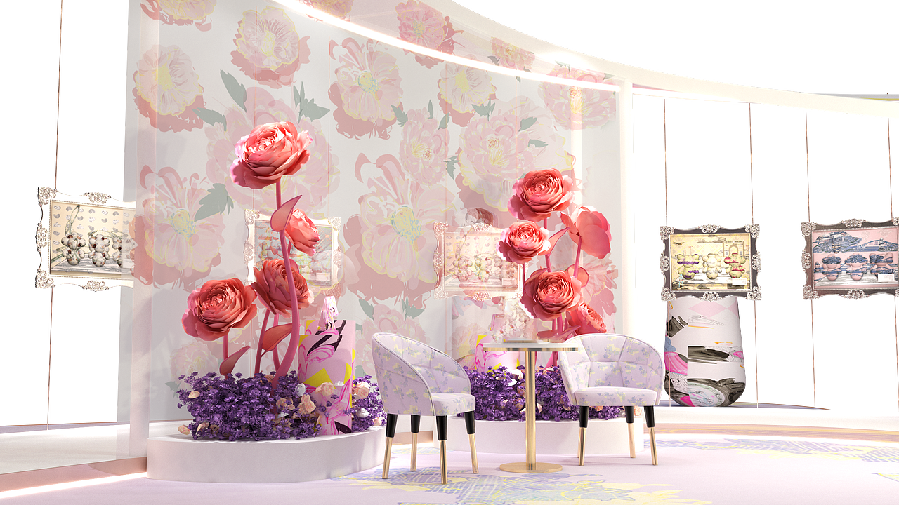 2021年暑期美陈（图ZMjcwOTk1MjU2） - 展陈设计 - 站酷设计师布鲁爱吃零食原创素材 - 站酷ZCOOL