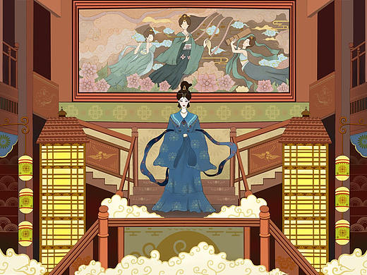 《静美人》（个人主页-ZNTk5NDgzNTY=） - 商业插画 - 站酷设计师蒸小米xiom原创素材 - 站酷ZCOOL