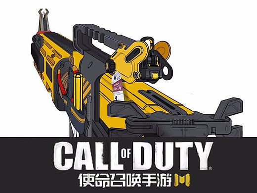使命召唤手游枪械设计-M16