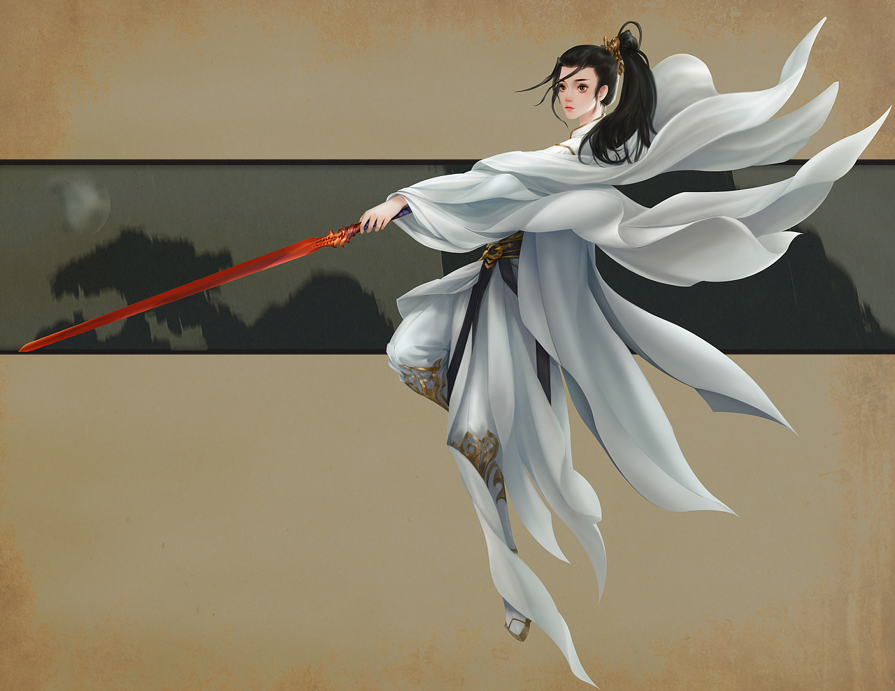 剑来|插画|概念设定|枯木悬鸦_原创作品-站酷zcool