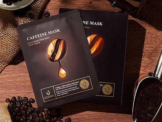 BEAUTY BUFFET 咖啡面膜包装