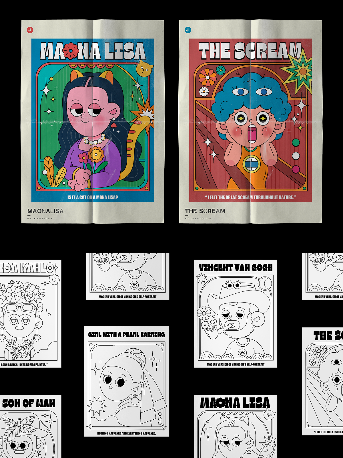 名画重绘（图ZMjY5NDY3MDI4） - 创作习作 - 站酷设计师酱油叽原创素材 - 站酷ZCOOL