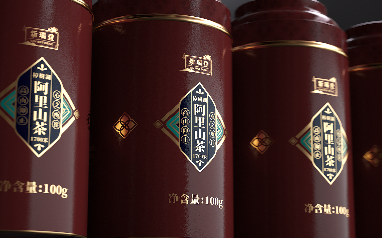 DODE CASE ×新瑞登高山茶包装形象设计