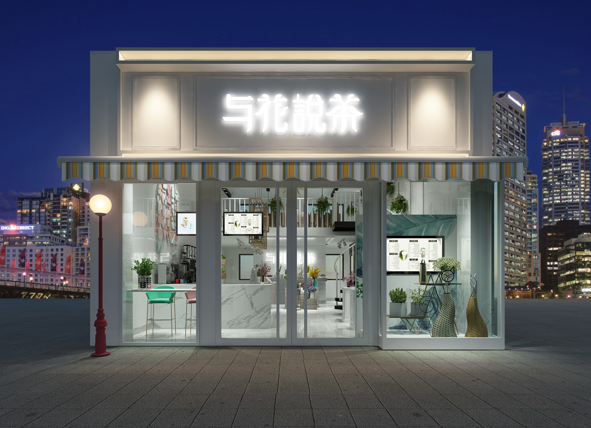 花店|空间|室内设计|杨晨希 - 原创作品 - 站酷 (zcool)