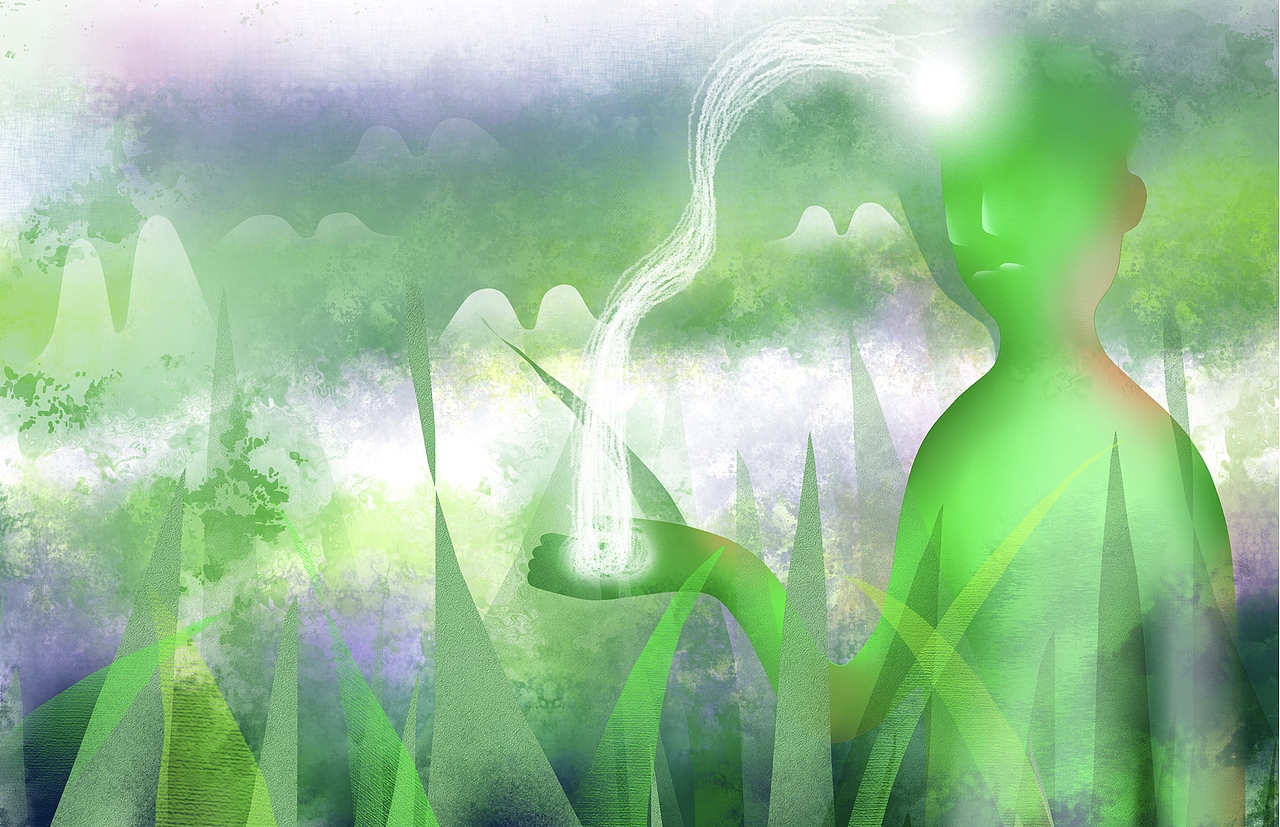 乐划锁屏 白日梦（图ZMjE3MDU0MDg0） - 商业插画 - 站酷设计师舟莛原创素材 - 站酷ZCOOL