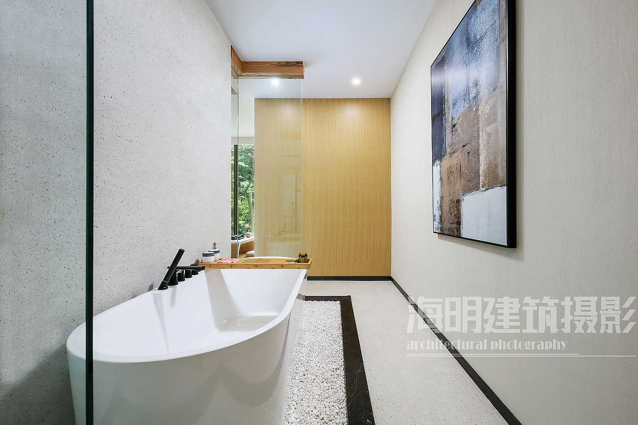 民宿建筑拍摄-湖州长兴清静揽山民宿