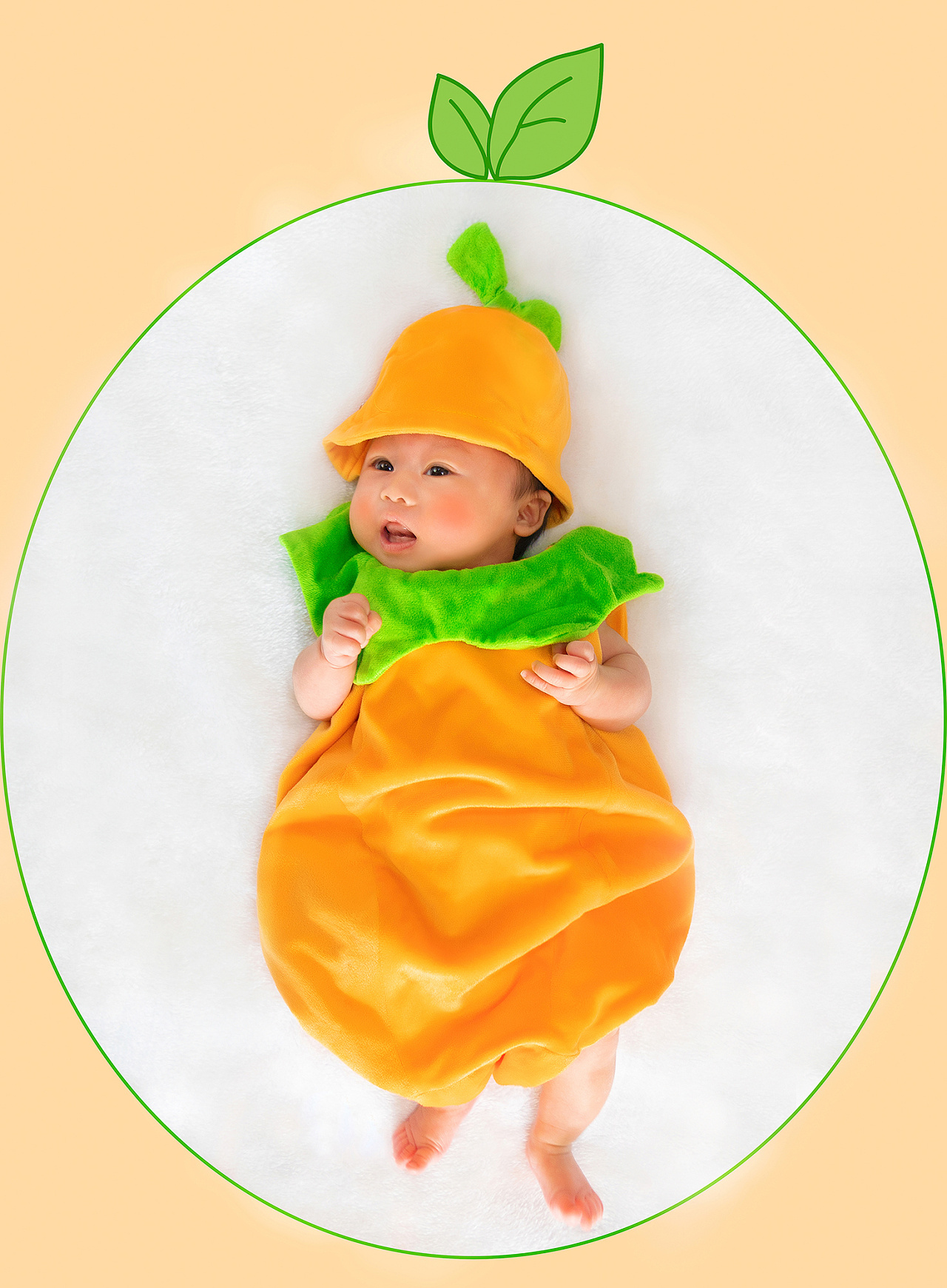 小年糕新生儿写真