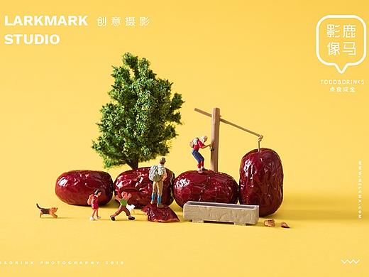 脆灰枣-零食类养生类电商美食摄影_蜜饯摄影_红枣摄影