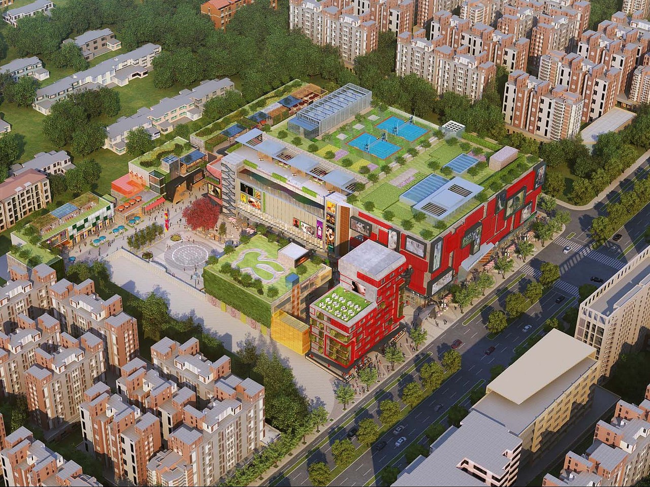 派沃商业街区设计顺德澳奇艺术街区 | 派沃设计（图ZMjY2MzAzNDYw） - 建筑设计 - 站酷设计师派沃设计原创素材 - 站酷ZCOOL