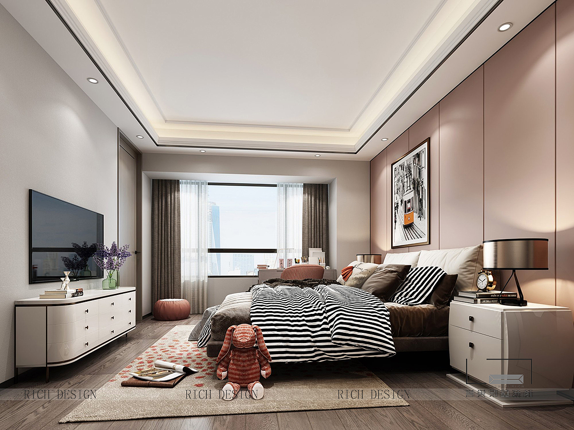 天鹅堡现代装修装饰，深圳装修公司