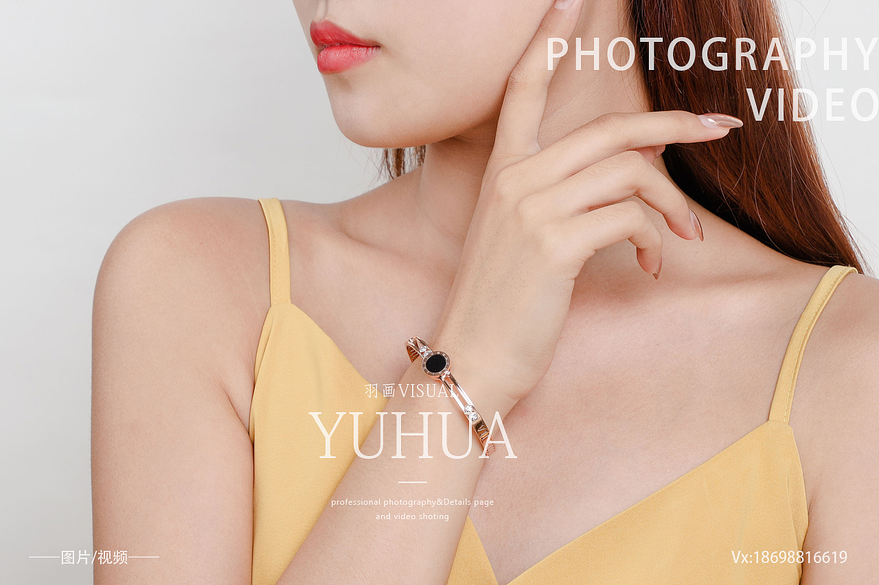 手镯玫瑰金饰品镯子彩金手环项链吊坠锁骨链情人节礼物