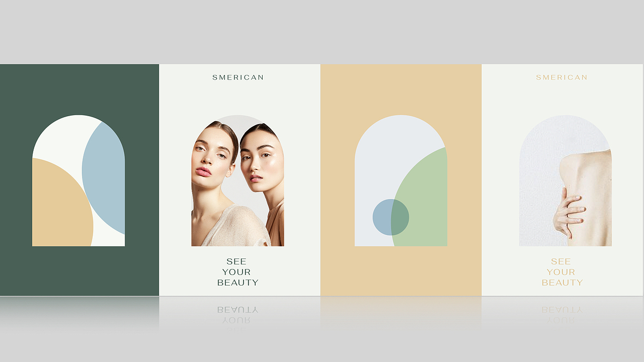 医美vi设计_皮肤管理机构品牌设计