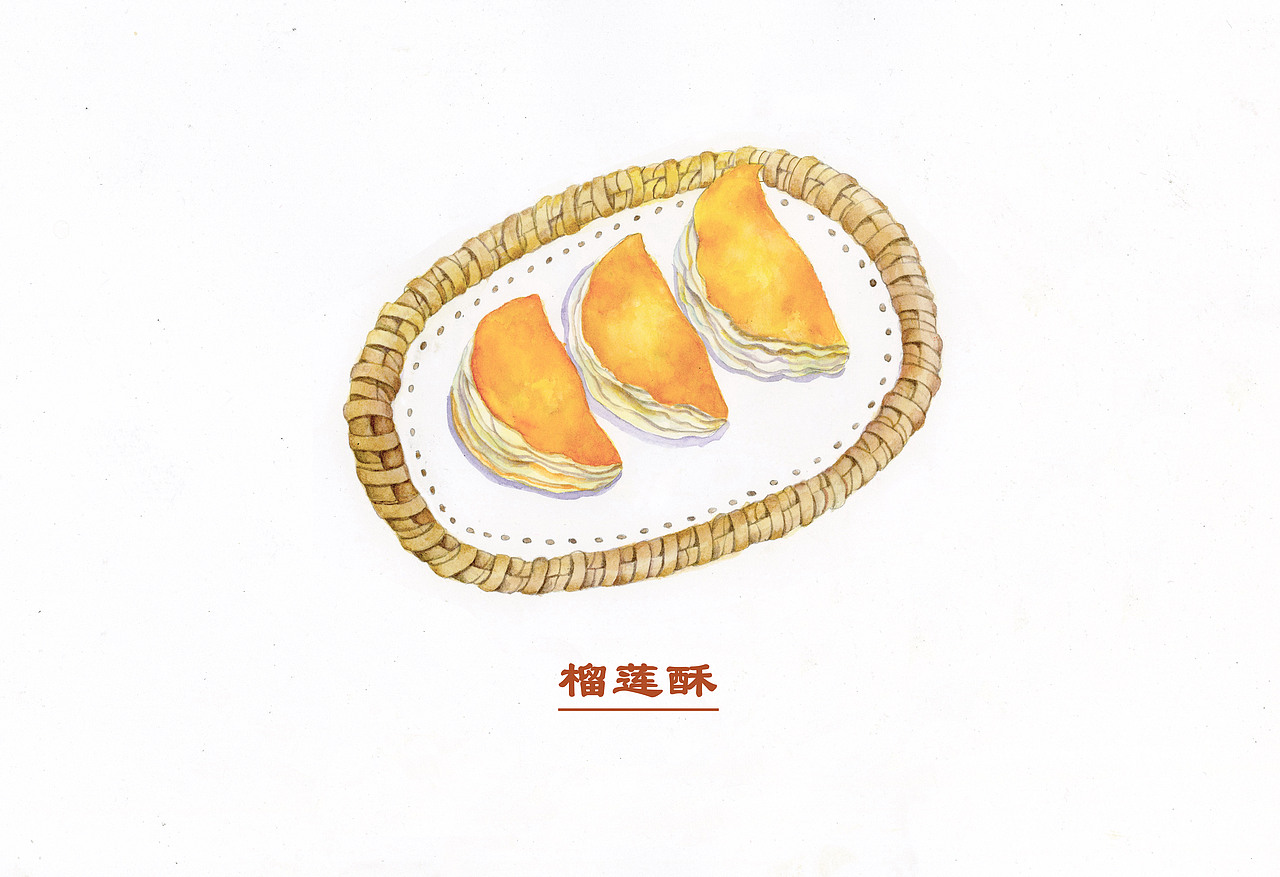 广式早茶（图ZMTgzMzQxODA0） - 商业插画 - 站酷设计师蘑菇君画画原创素材 - 站酷ZCOOL