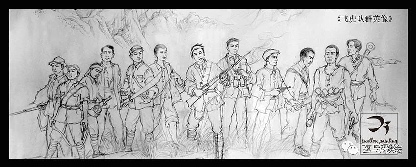 博物馆～连环画创作（图ZMTgzNDcyOTQ0） - 绘画 - 站酷设计师玄鸟彩绘原创素材 - 站酷ZCOOL