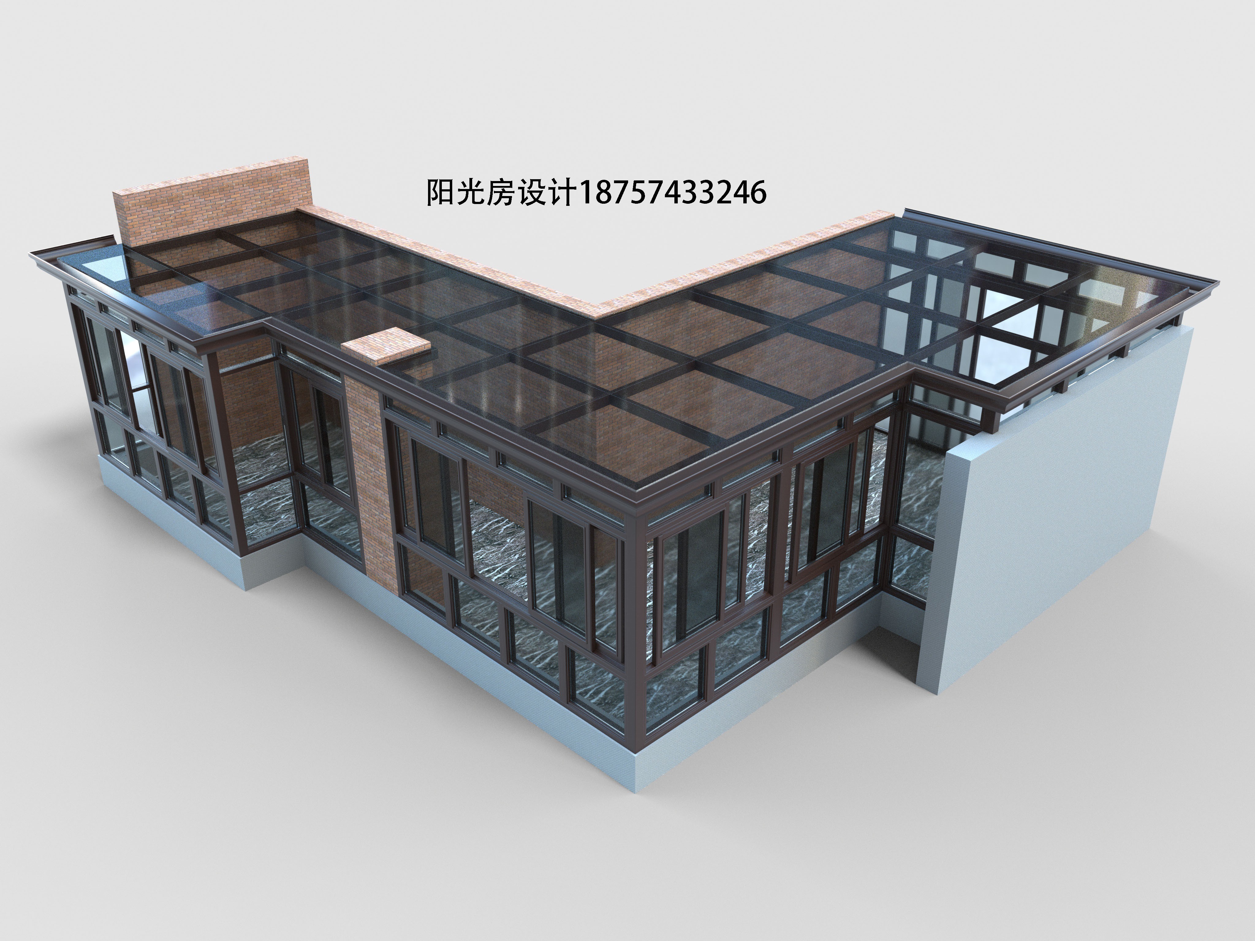D13阳光房设计效果图 | 火星网－中国数字艺术第一门户