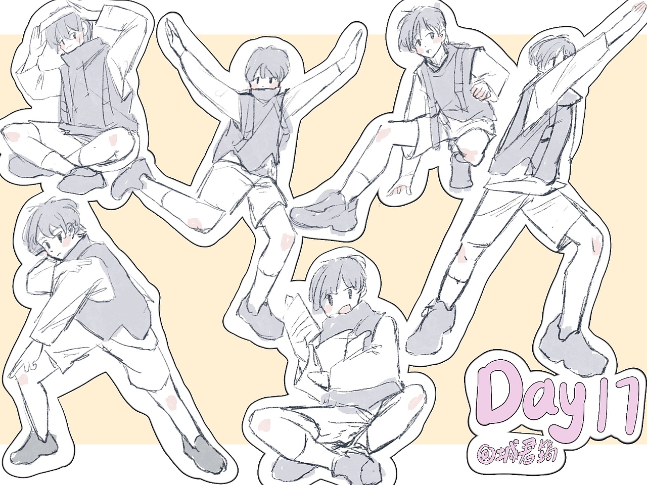 day 17（圖ZMjkzMTA3NjE2） - 創(chuàng)作習(xí)作 - 站酷設(shè)計(jì)師城君筠原創(chuàng)素材 - 站酷ZCOOL