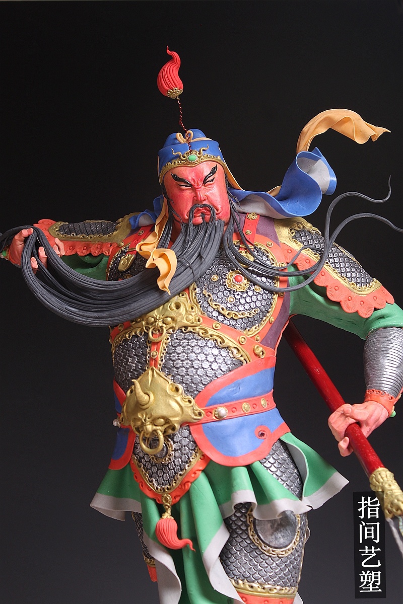 贺加贵 面塑关羽