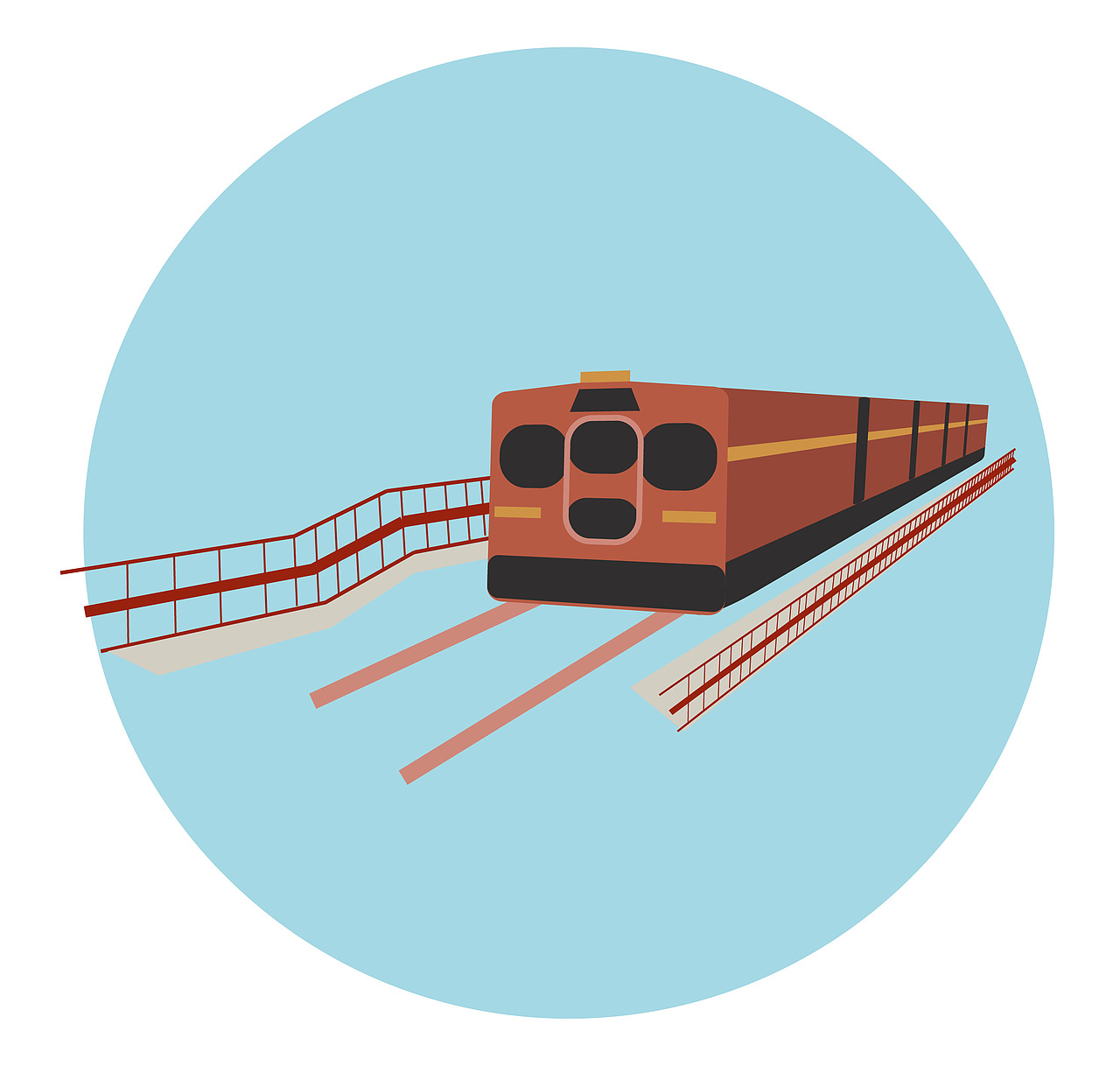 台湾旅行手绘地图