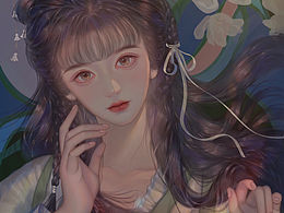 画我心中的古风小仙女
