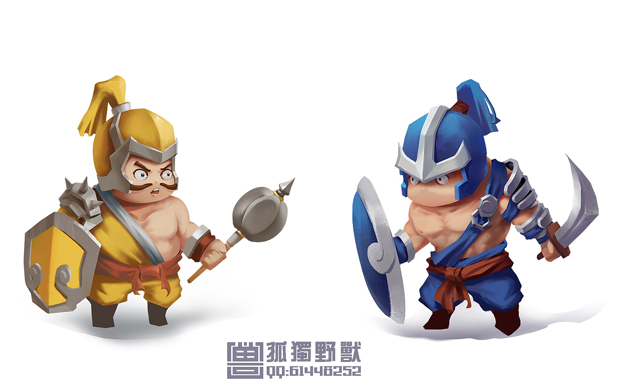 我是一個(gè)小兵（圖ZNjY4MzQyNzI=） - 游戲原畫 - 站酷設(shè)計(jì)師孤獨(dú)野獸原創(chuàng)素材 - 站酷ZCOOL