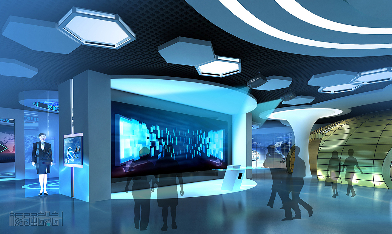 打造国内一流,国际领先,综合反映黑龙江省科技成果交易的专题展,展厅